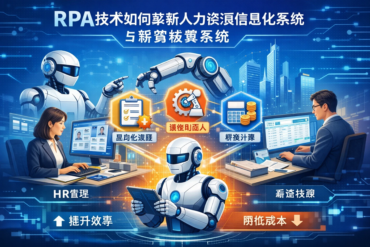 RPA技术如何革新人力资源信息化系统与薪资核算系统