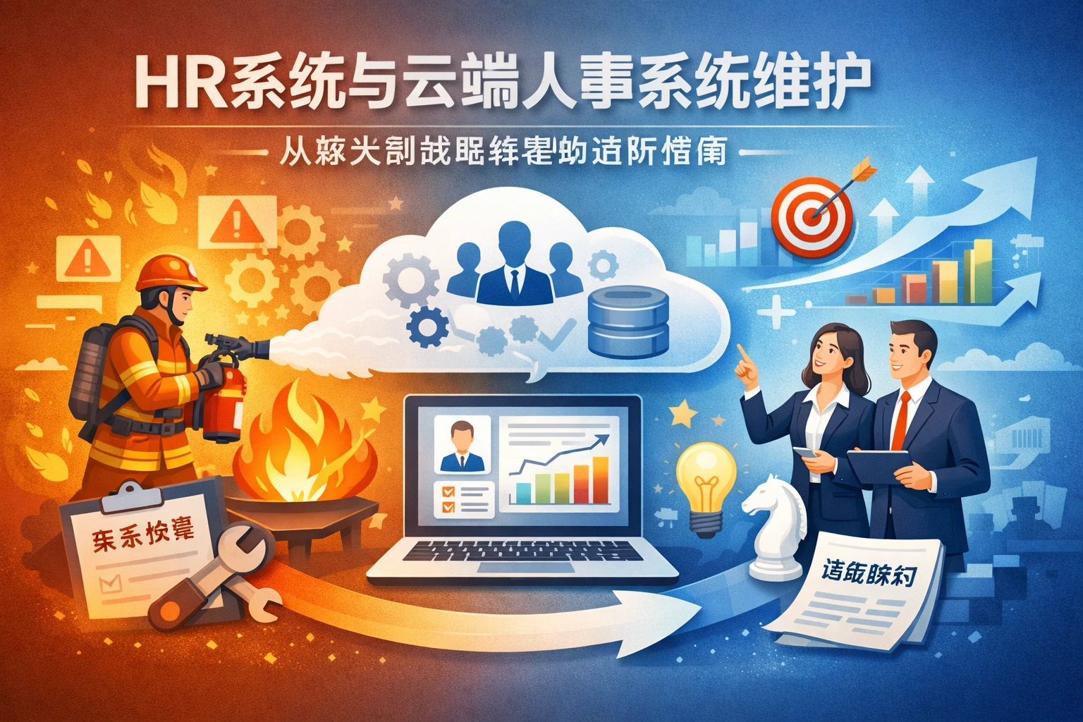 HR系统与云端人事系统维护：从救火到战略转型的进阶指南