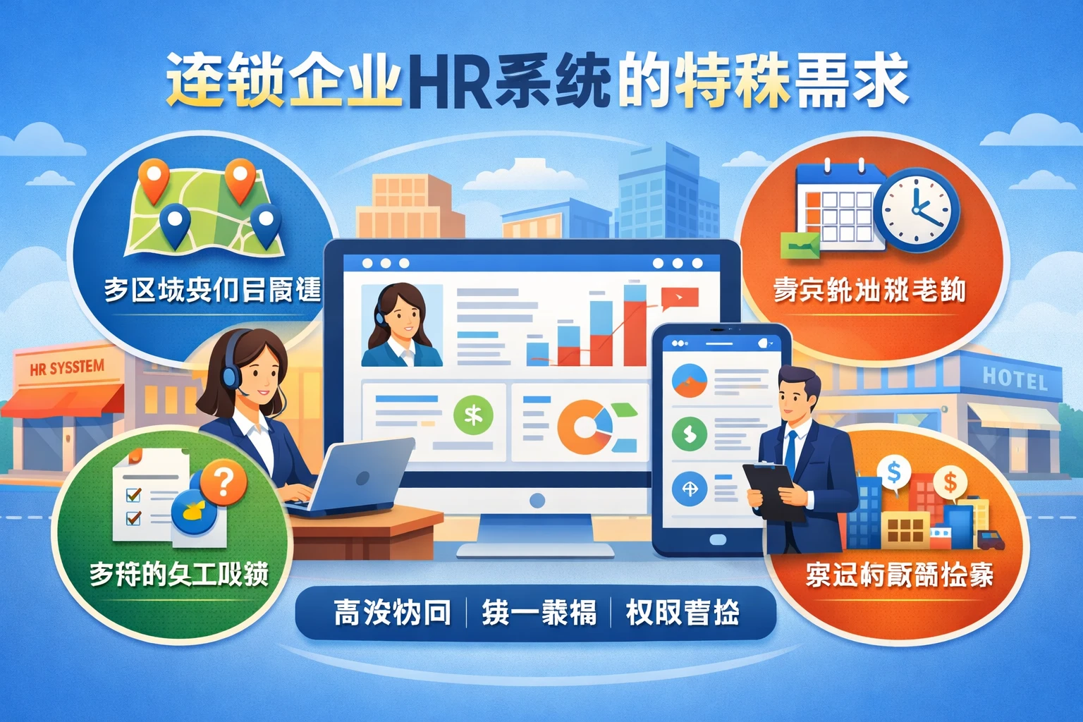 连锁企业HR系统的特殊需求