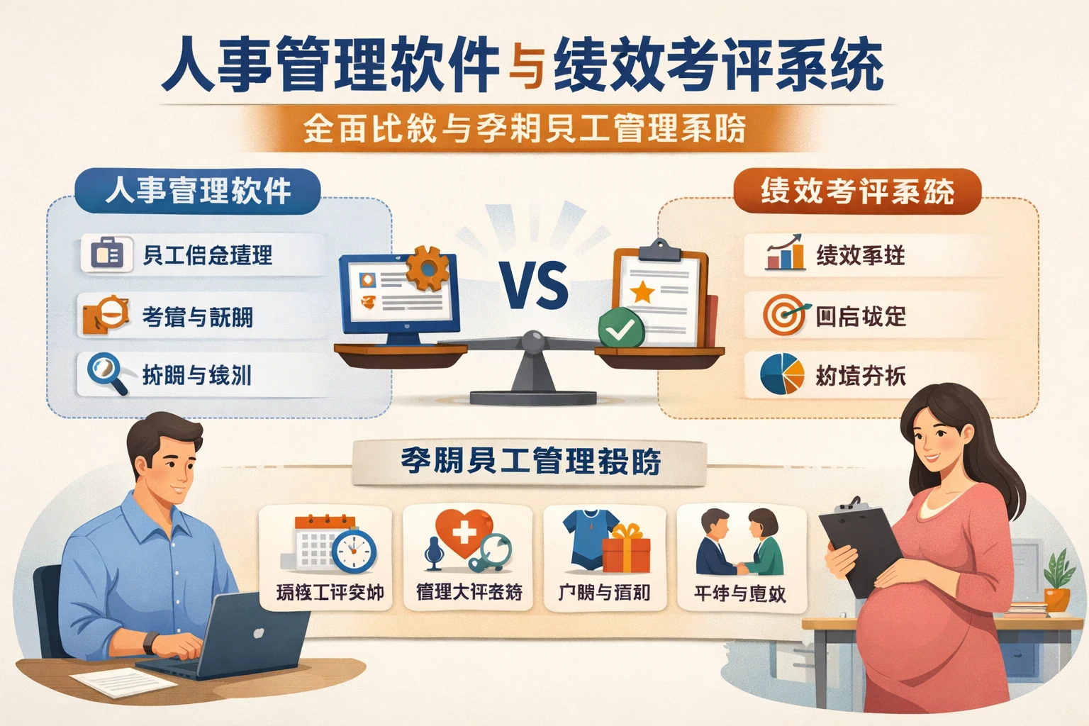 人事管理软件与绩效考评系统:全面比较与孕期员工管理策略