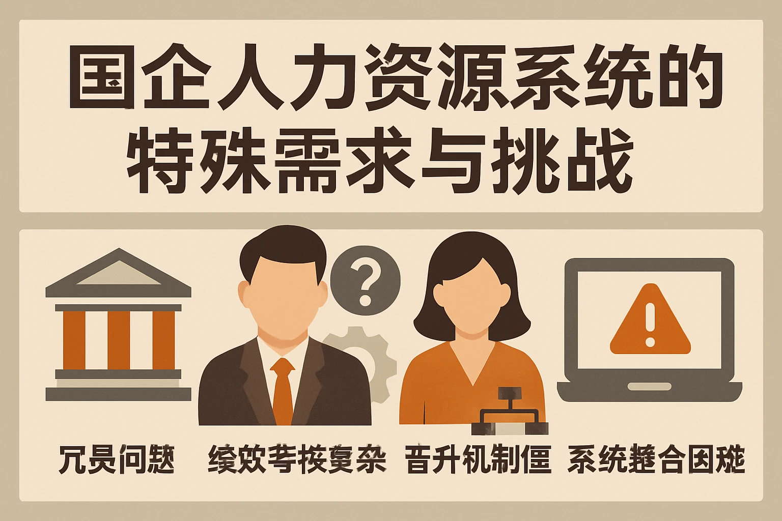 国企人力资源系统的特殊需求与挑战