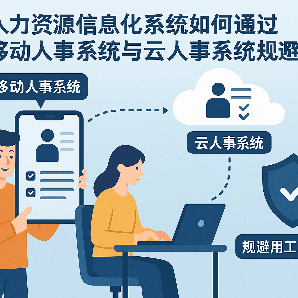 人力资源信息化系统如何通过移动人事系统与云人事系统规避用工风险