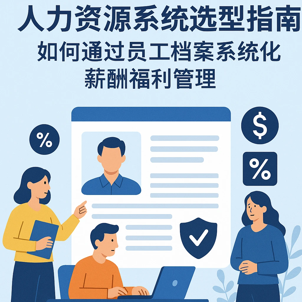 人力资源系统选型指南：如何通过员工档案系统优化薪酬福利管理