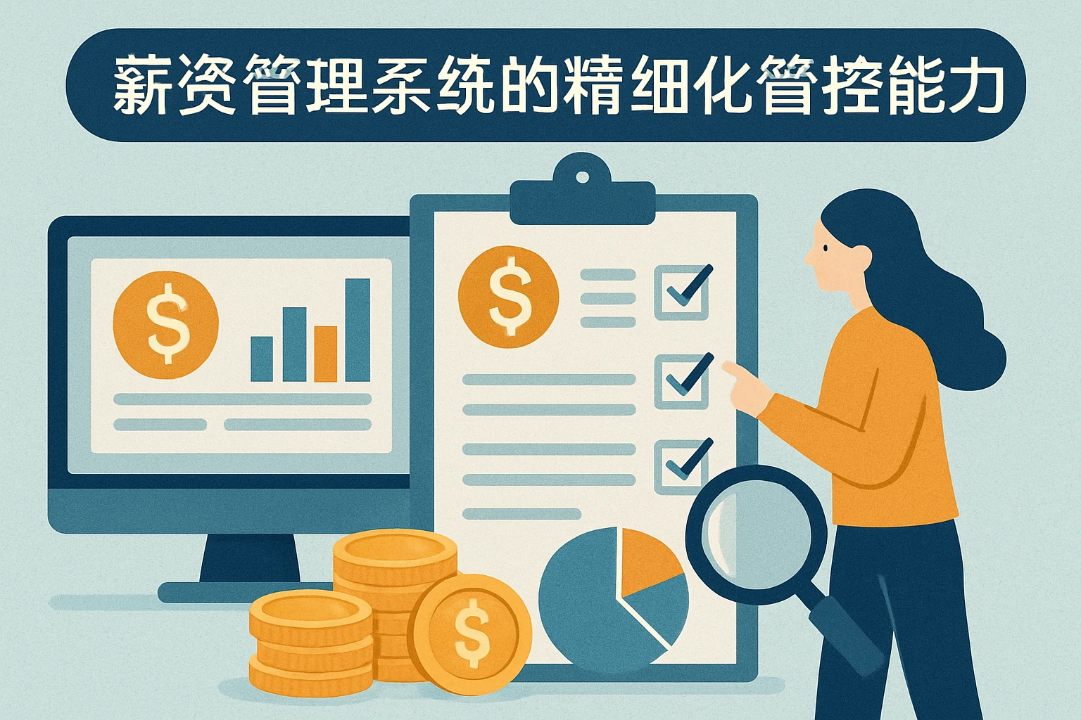 薪资管理系统的精细化管控能力