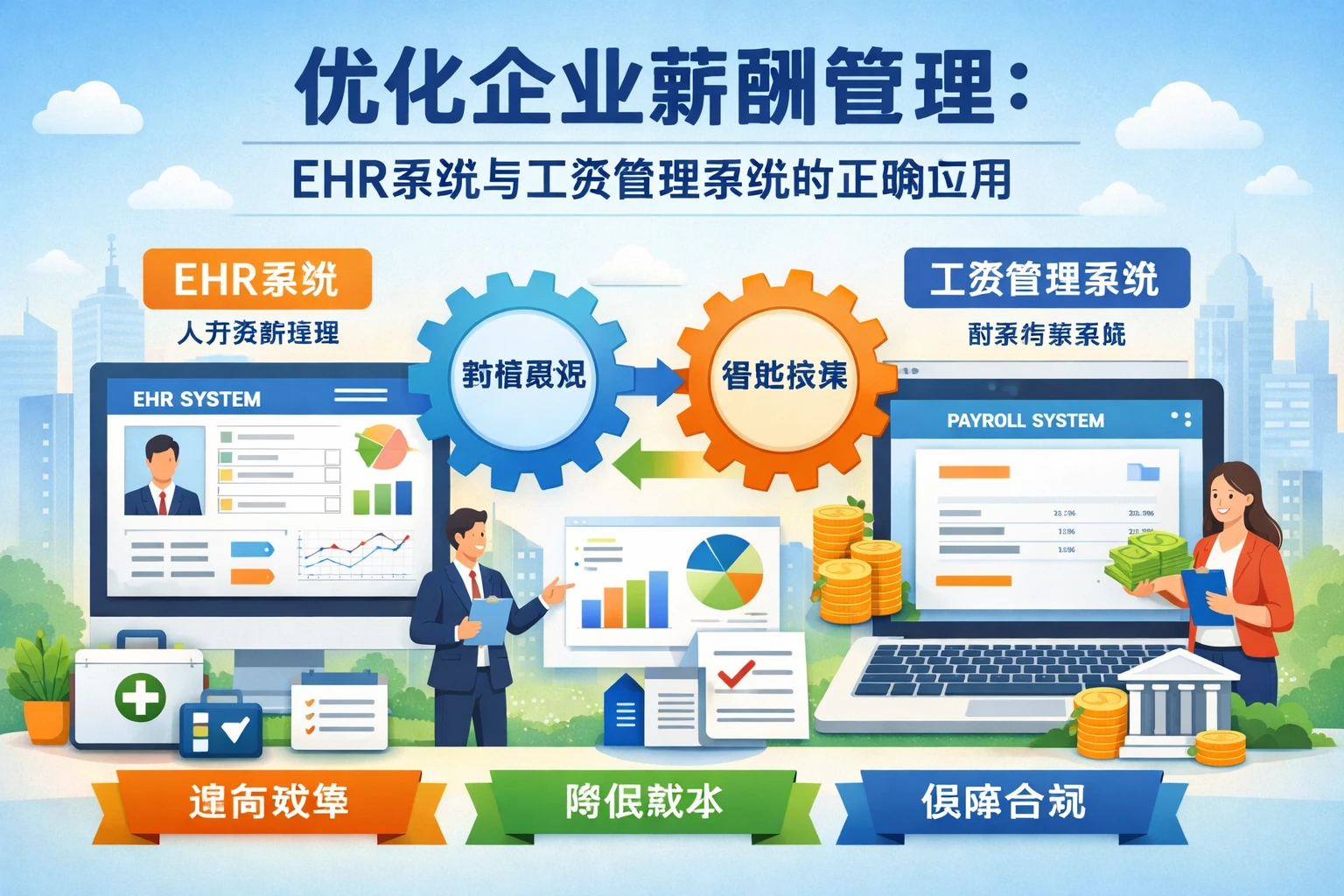 优化企业薪酬管理：EHR系统与工资管理系统的正确应用
