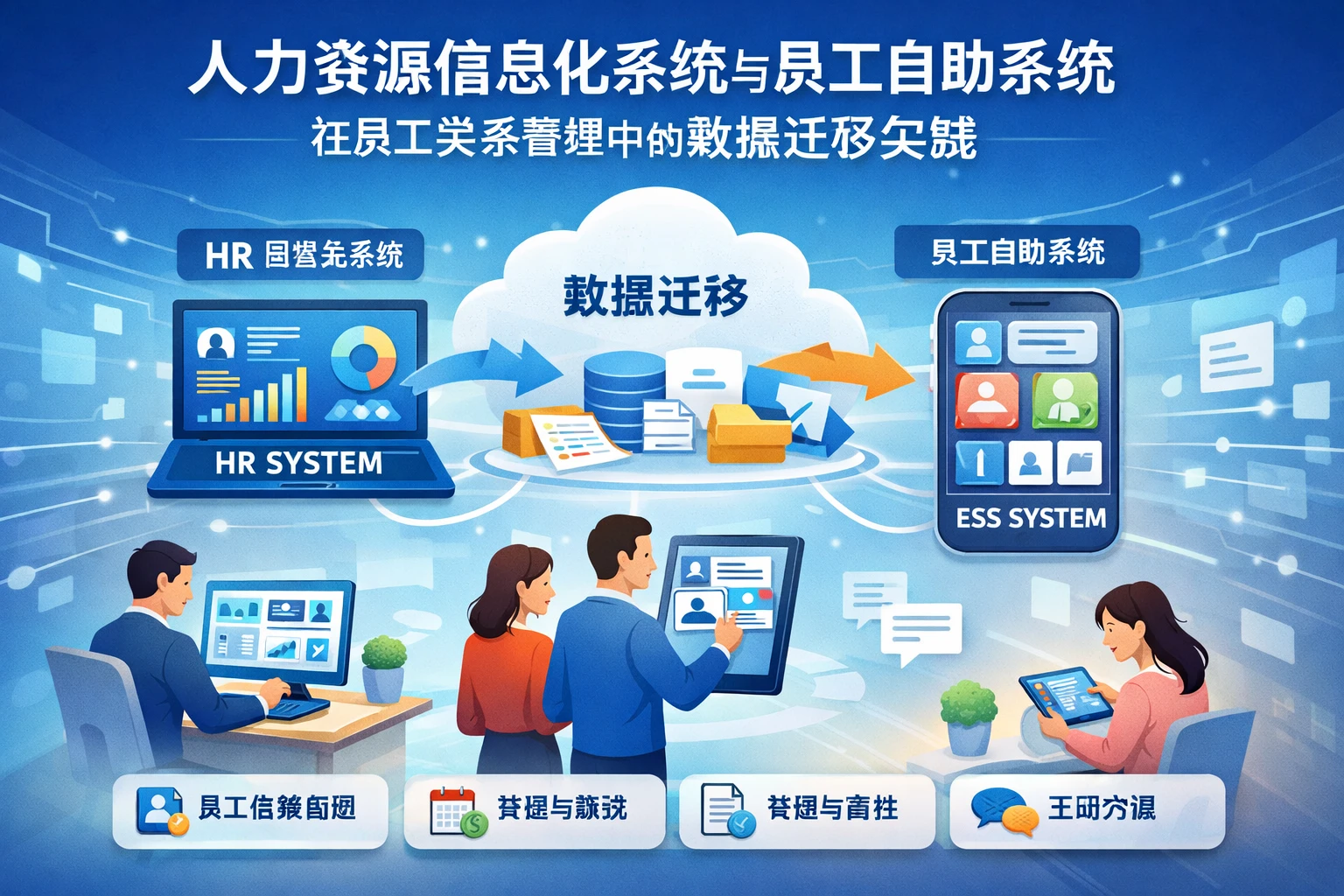 人力资源信息化系统与员工自助系统在员工关系管理中的数据迁移实践