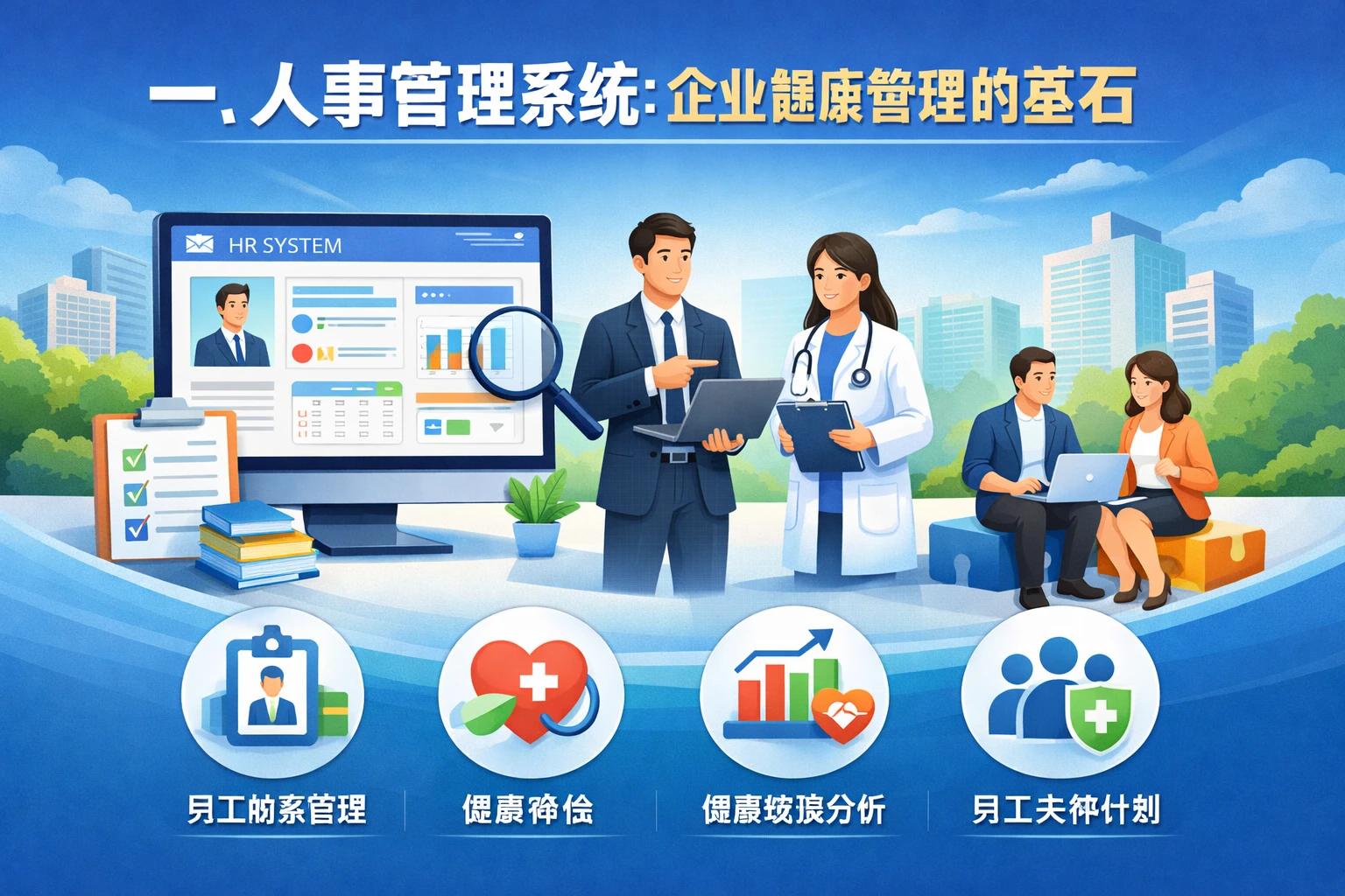 一、人事管理系统：企业健康管理的基石