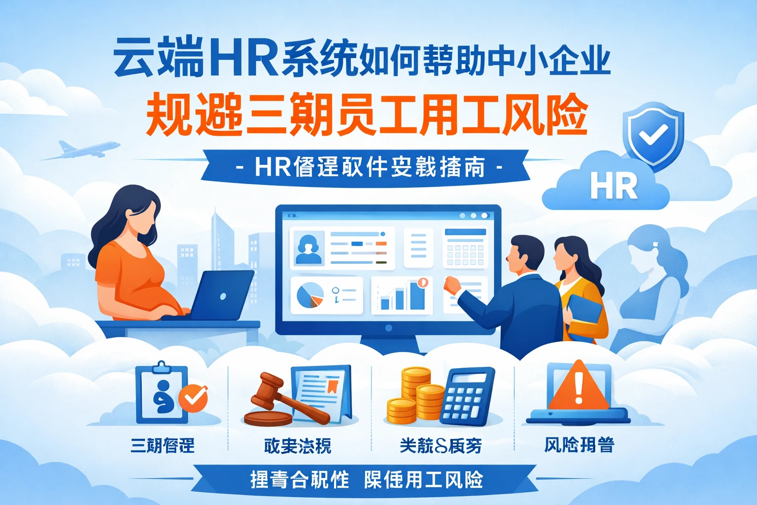 云端HR系统如何帮助中小企业规避三期员工用工风险 - HR管理软件实战指南