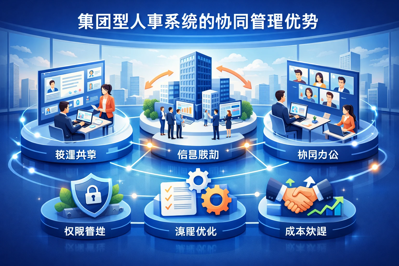 集团型人事系统的协同管理优势