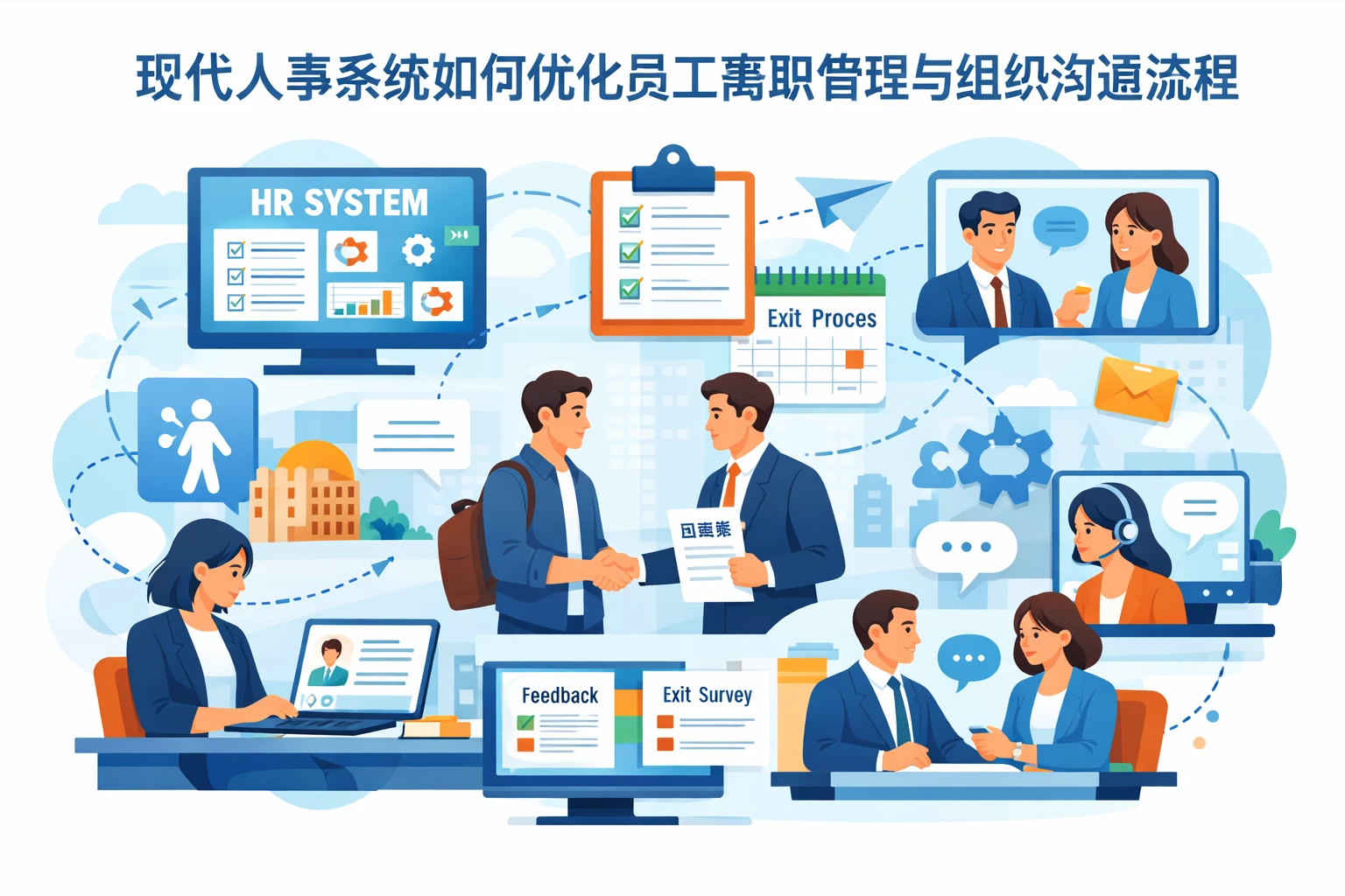 现代人事系统如何优化员工离职管理与组织沟通流程