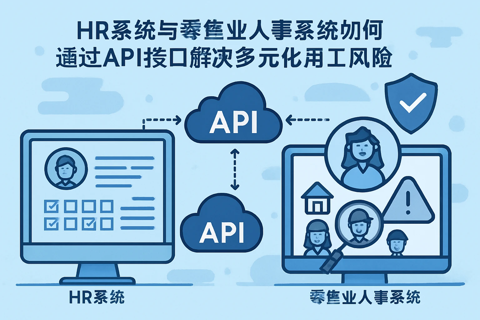 HR系统与零售业人事系统如何通过API接口解决多元化用工风险
