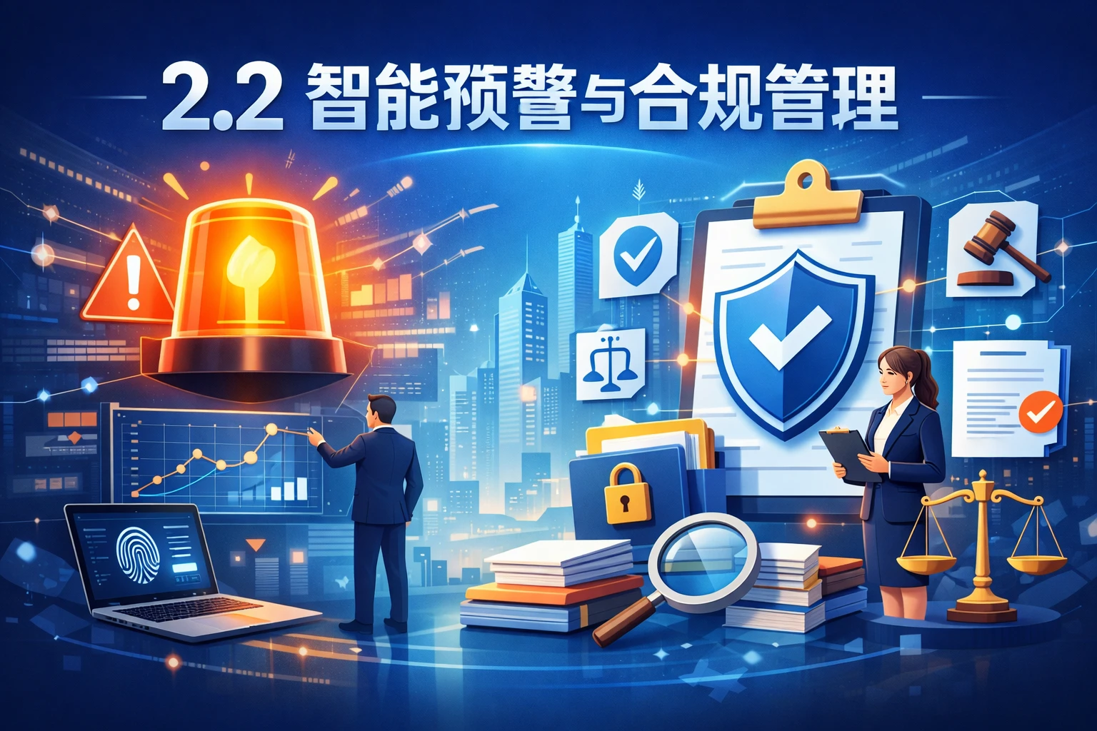 2.2 智能预警与合规管理