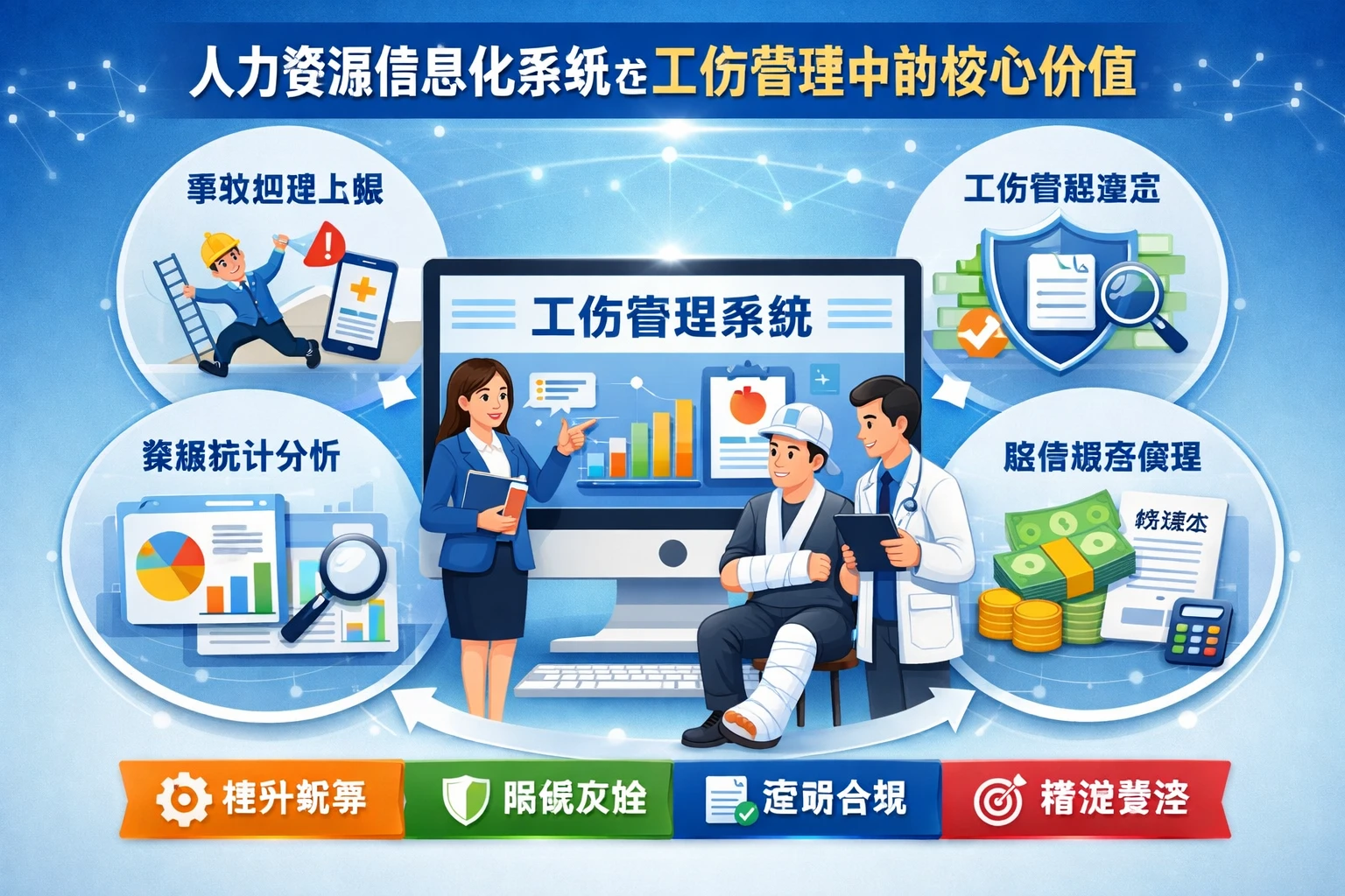 人力资源信息化系统在工伤管理中的核心价值