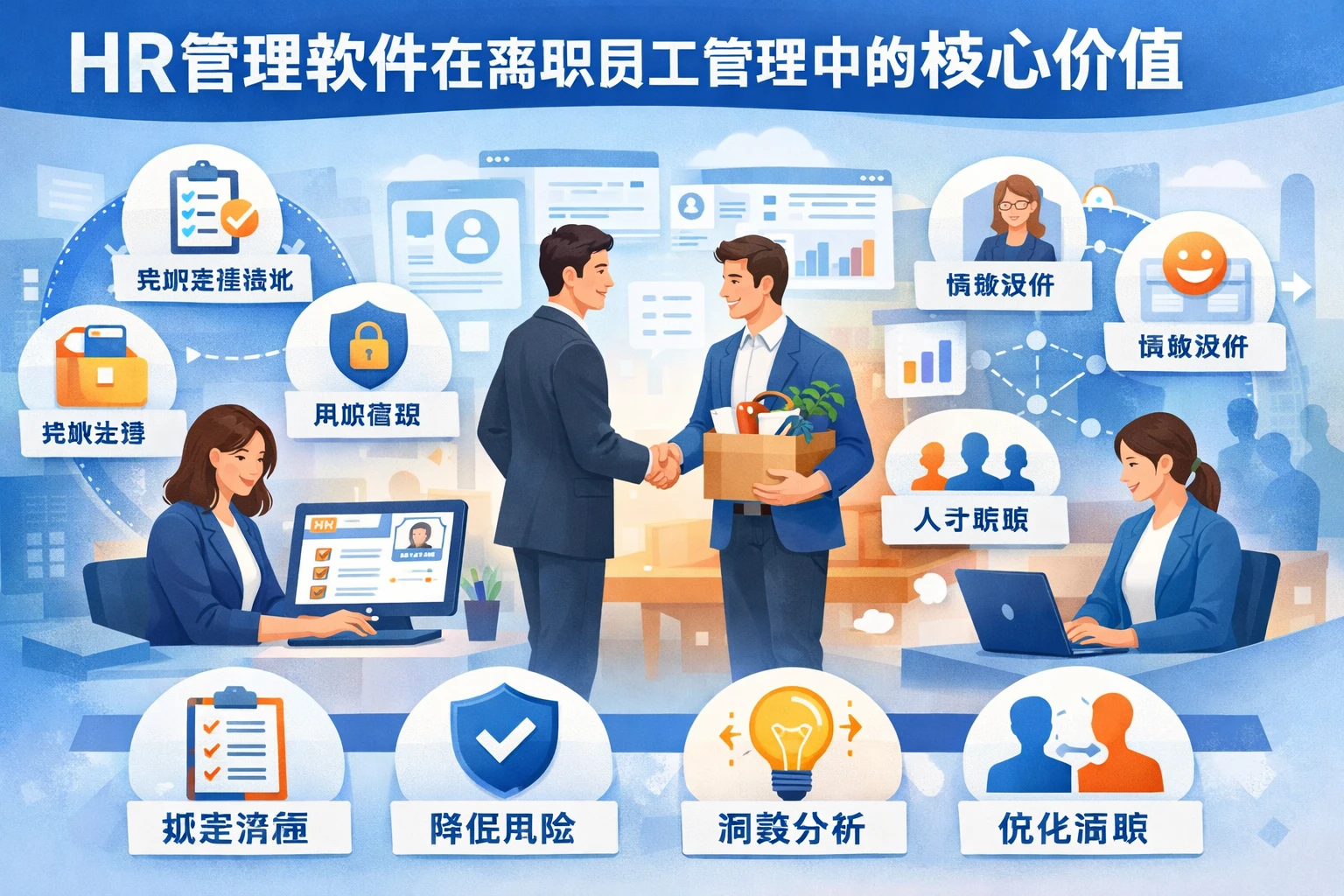 HR管理软件在离职员工管理中的核心价值