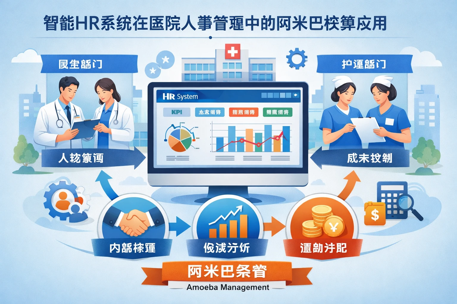 智能HR系统在医院人事管理中的阿米巴核算应用