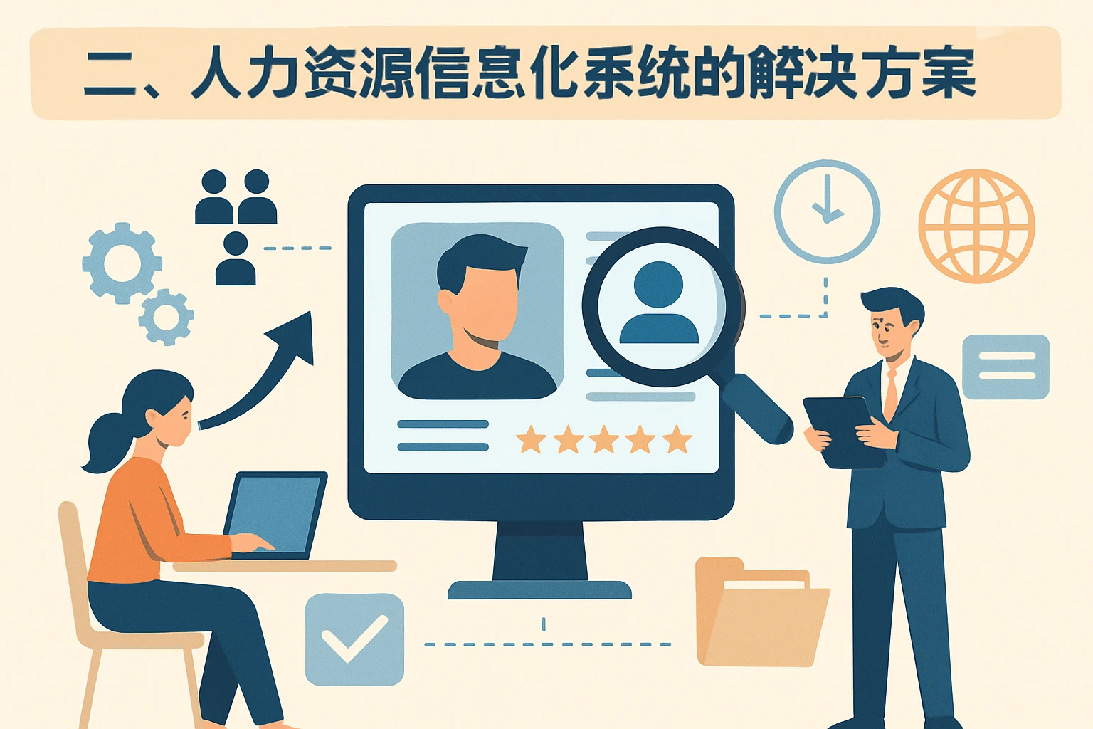 二、人力资源信息化系统的解决方案