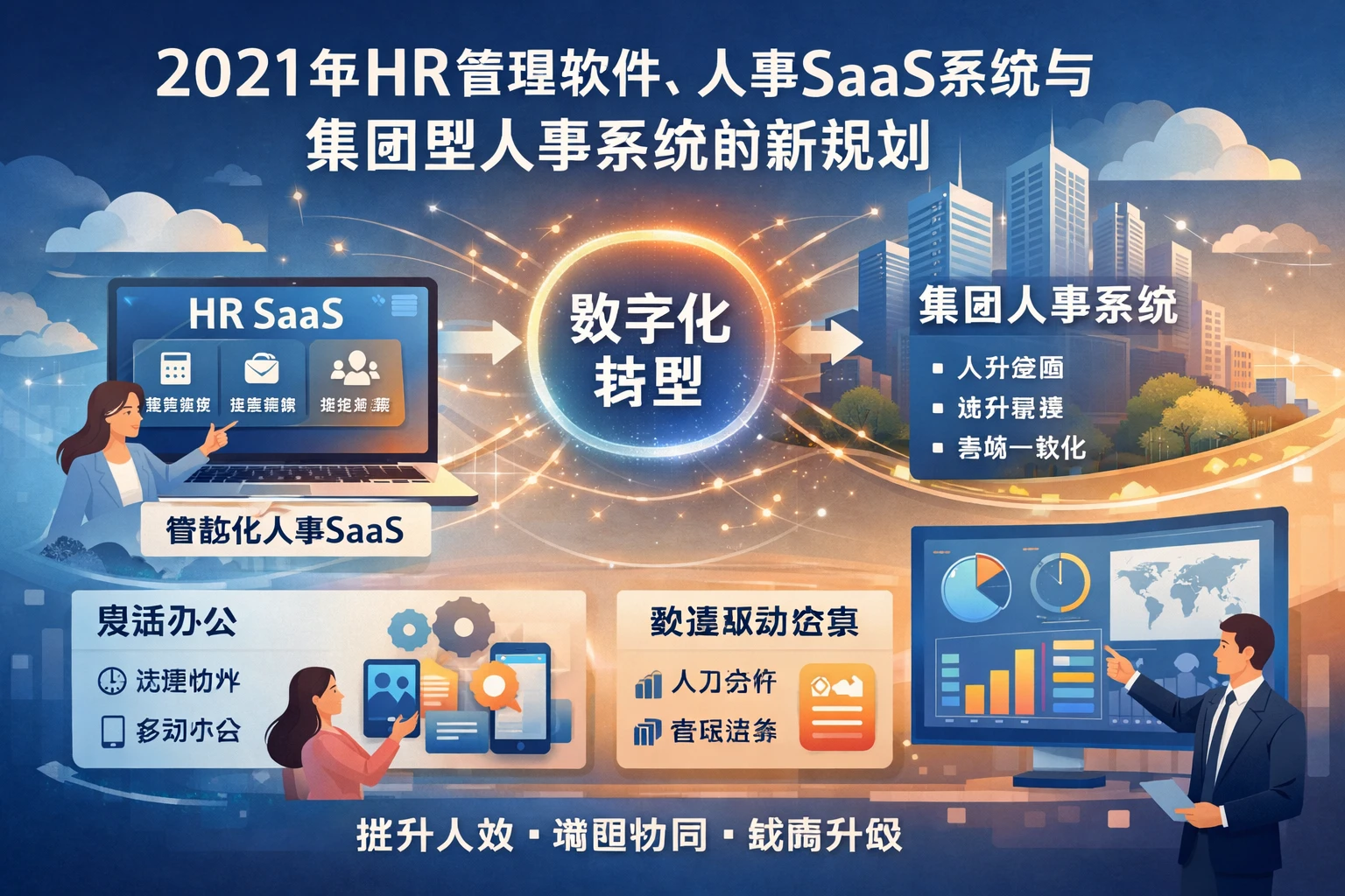 2021年HR管理软件、人事SaaS系统与集团型人事系统的新规划