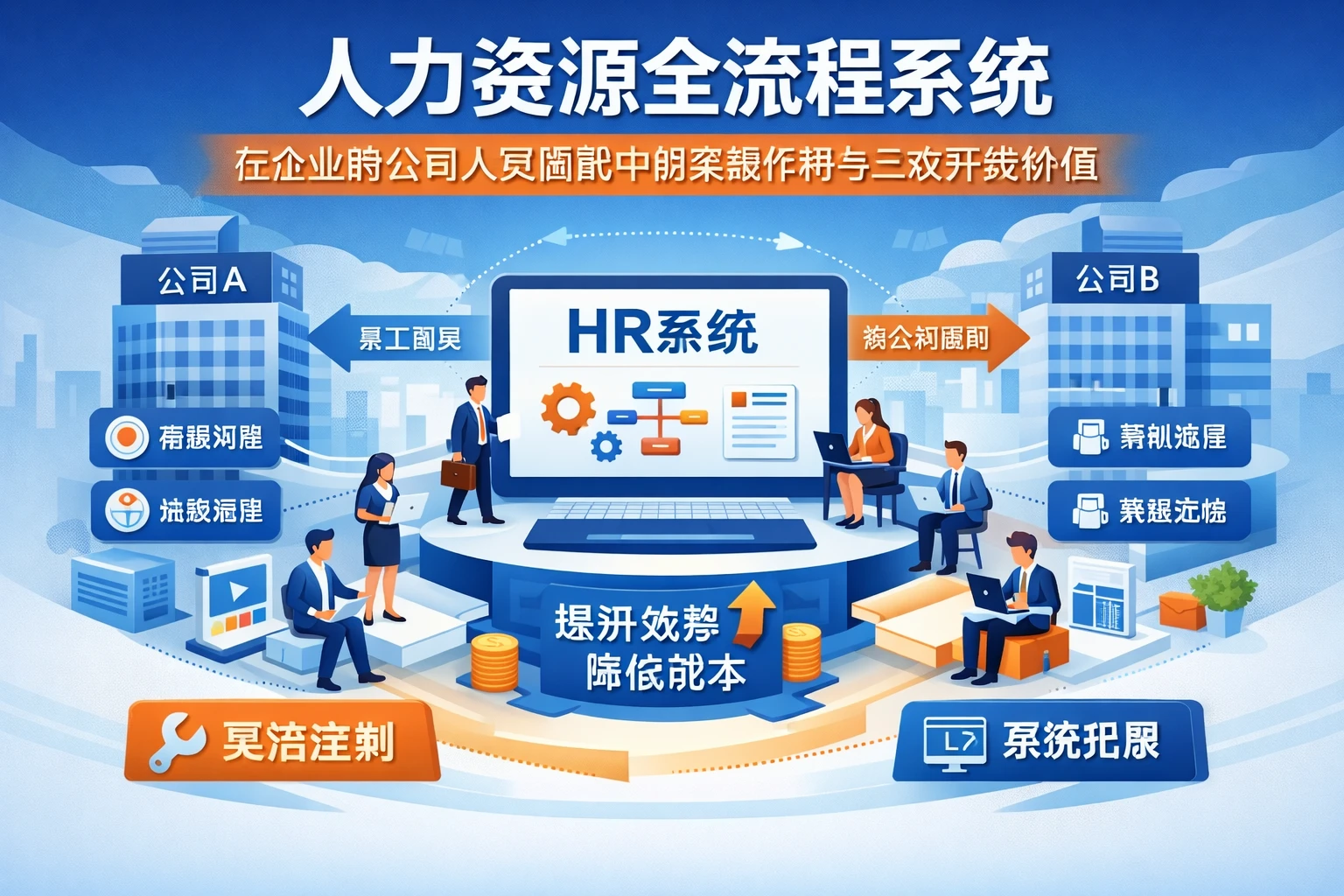 人力资源全流程系统在企业跨公司人员调配中的关键作用与二次开发价值