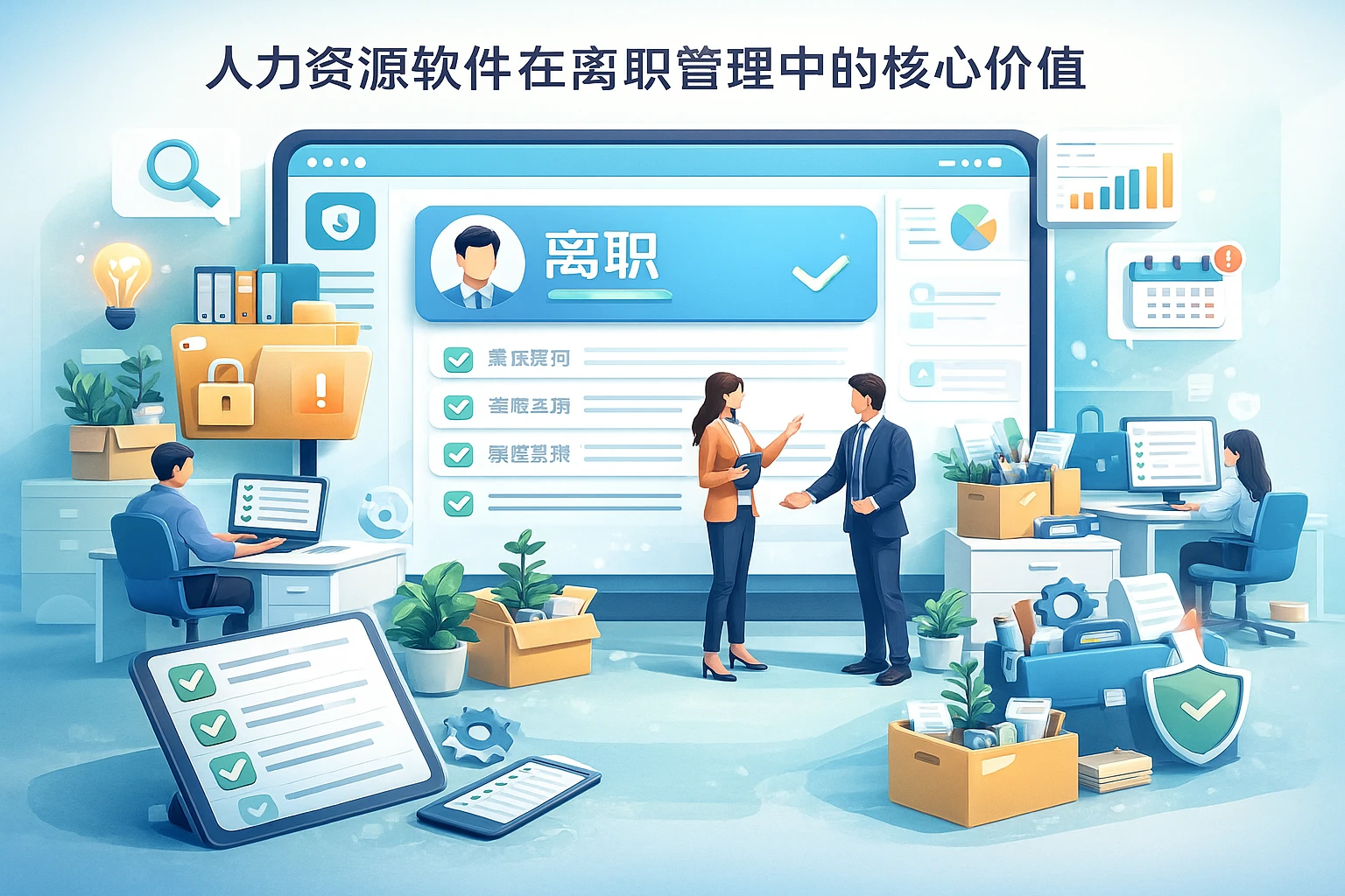 人力资源软件在离职管理中的核心价值