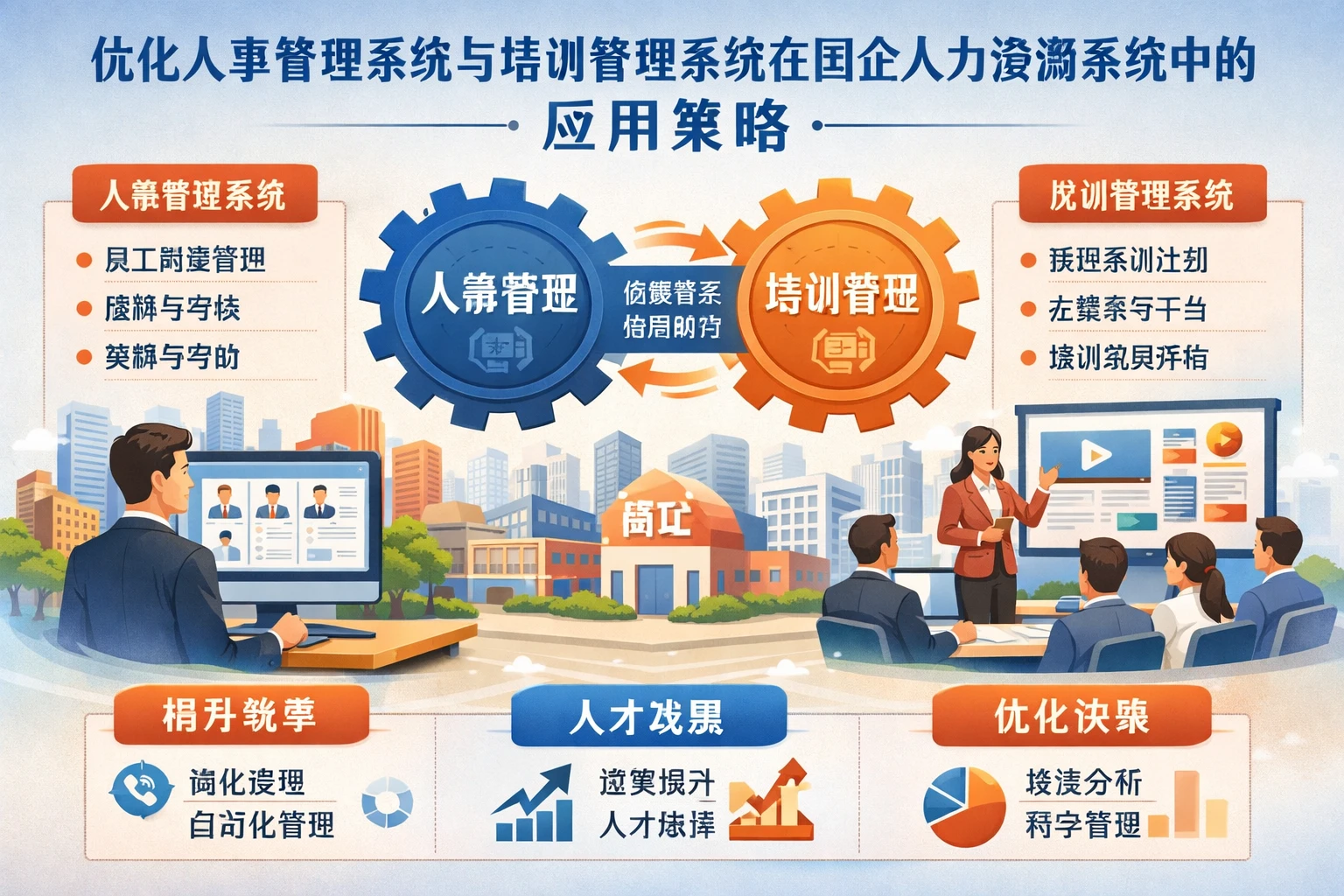 优化人事管理系统与培训管理系统在国企人力资源系统中的应用策略