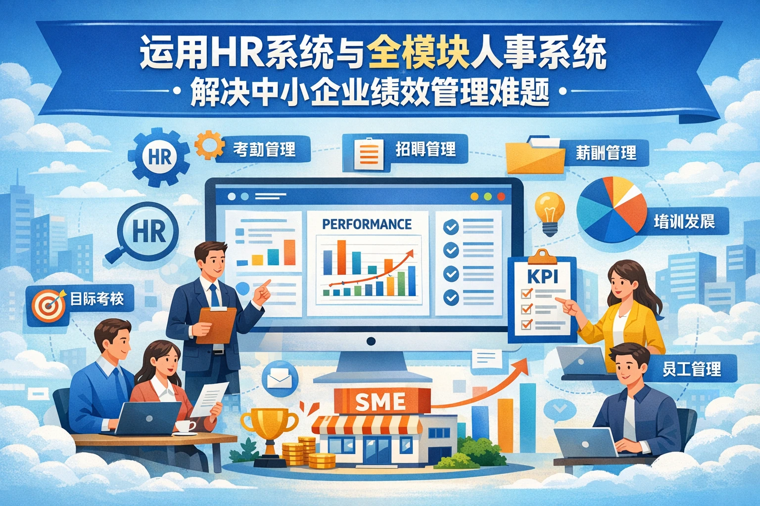 运用HR系统与全模块人事系统解决中小企业绩效管理难题