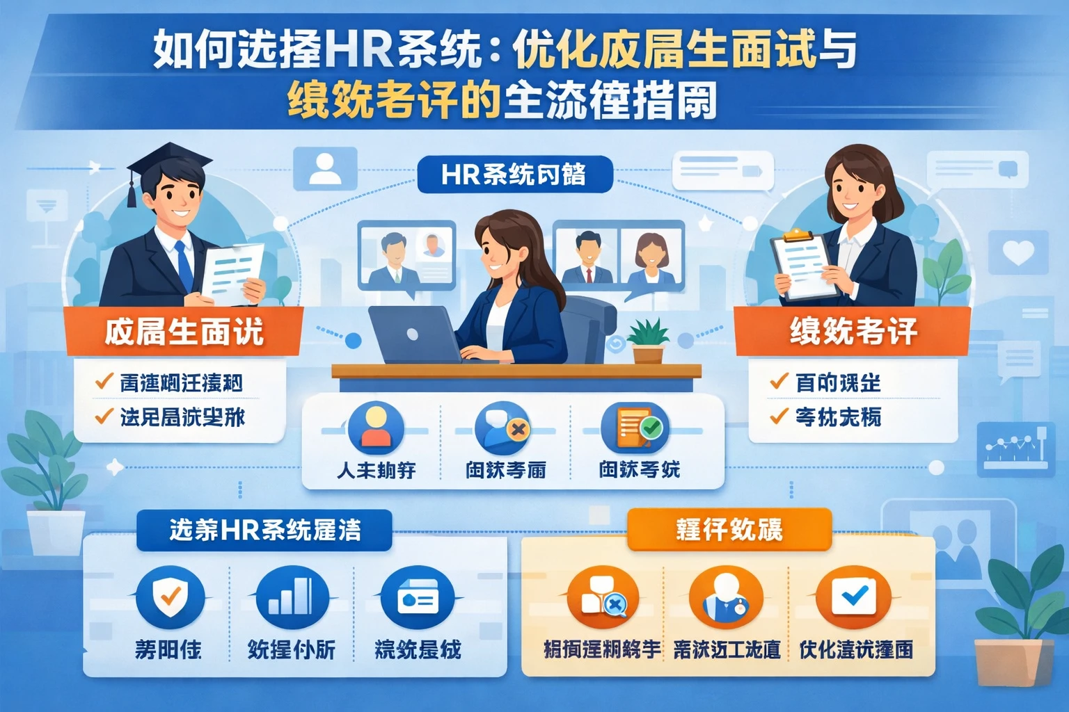 如何选择HR系统：优化应届生面试与绩效考评的全流程指南