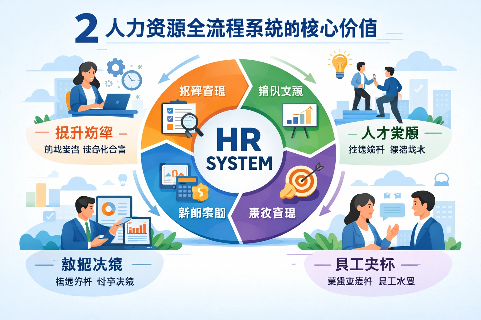 2 人力资源全流程系统的核心价值