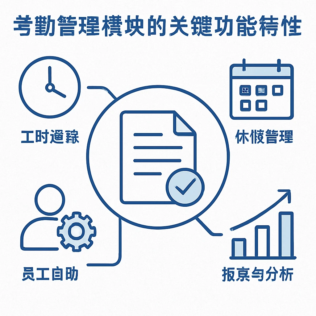 考勤管理模块的关键功能特性