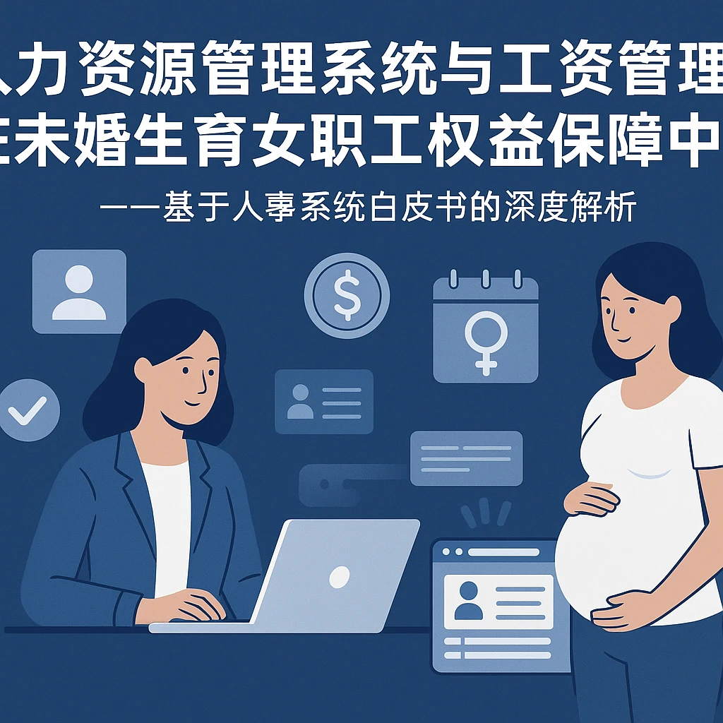 人力资源管理系统与工资管理系统在未婚生育女职工权益保障中的应用——基于人事系统白皮书的深度解析