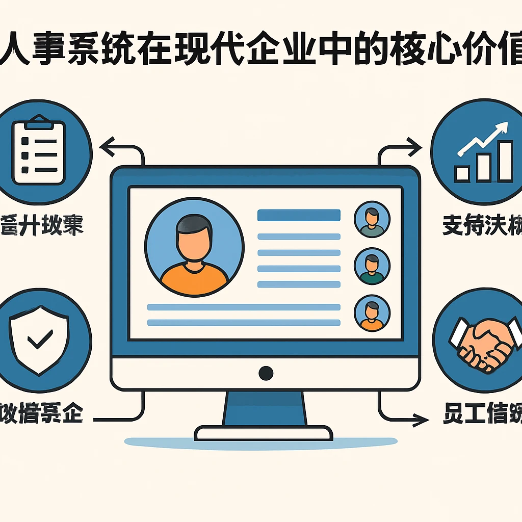 人事系统在现代企业中的核心价值