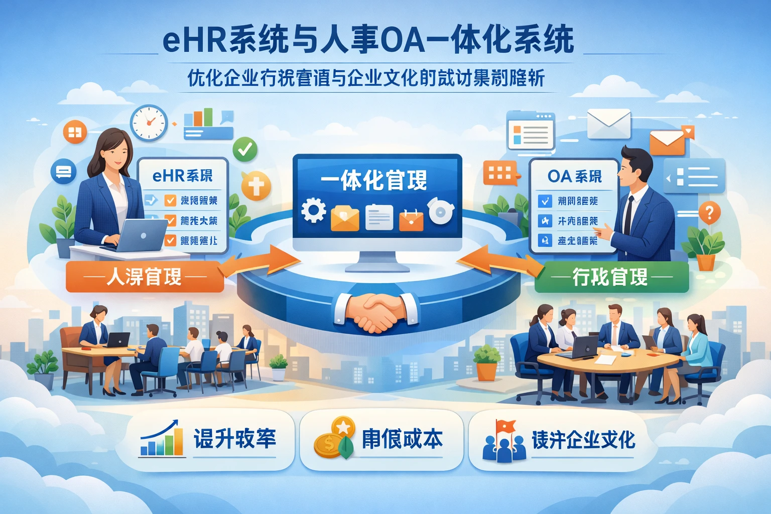 eHR系统与人事OA一体化系统：优化企业行政管理与企业文化的成功案例解析