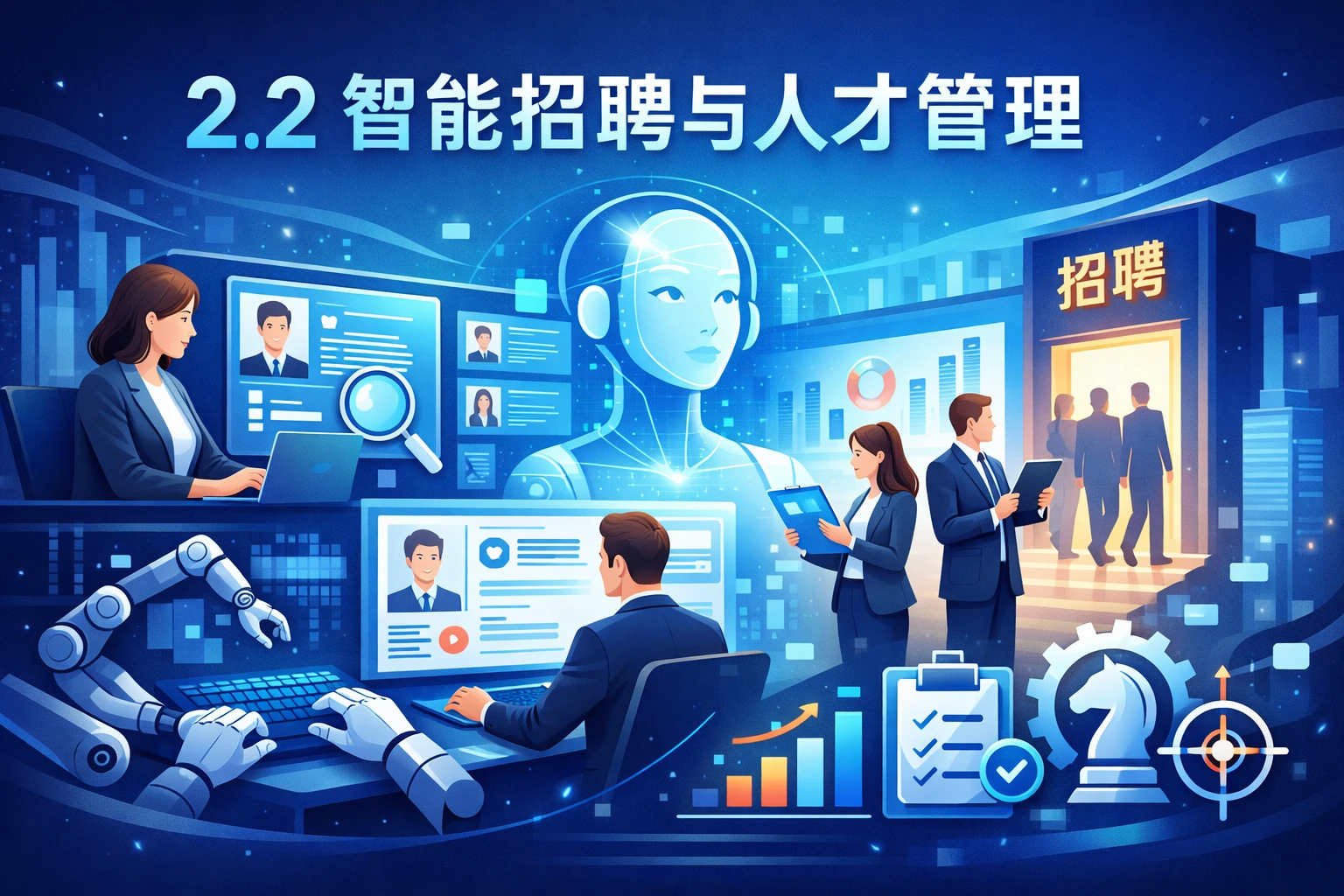 2.2 智能招聘与人才管理