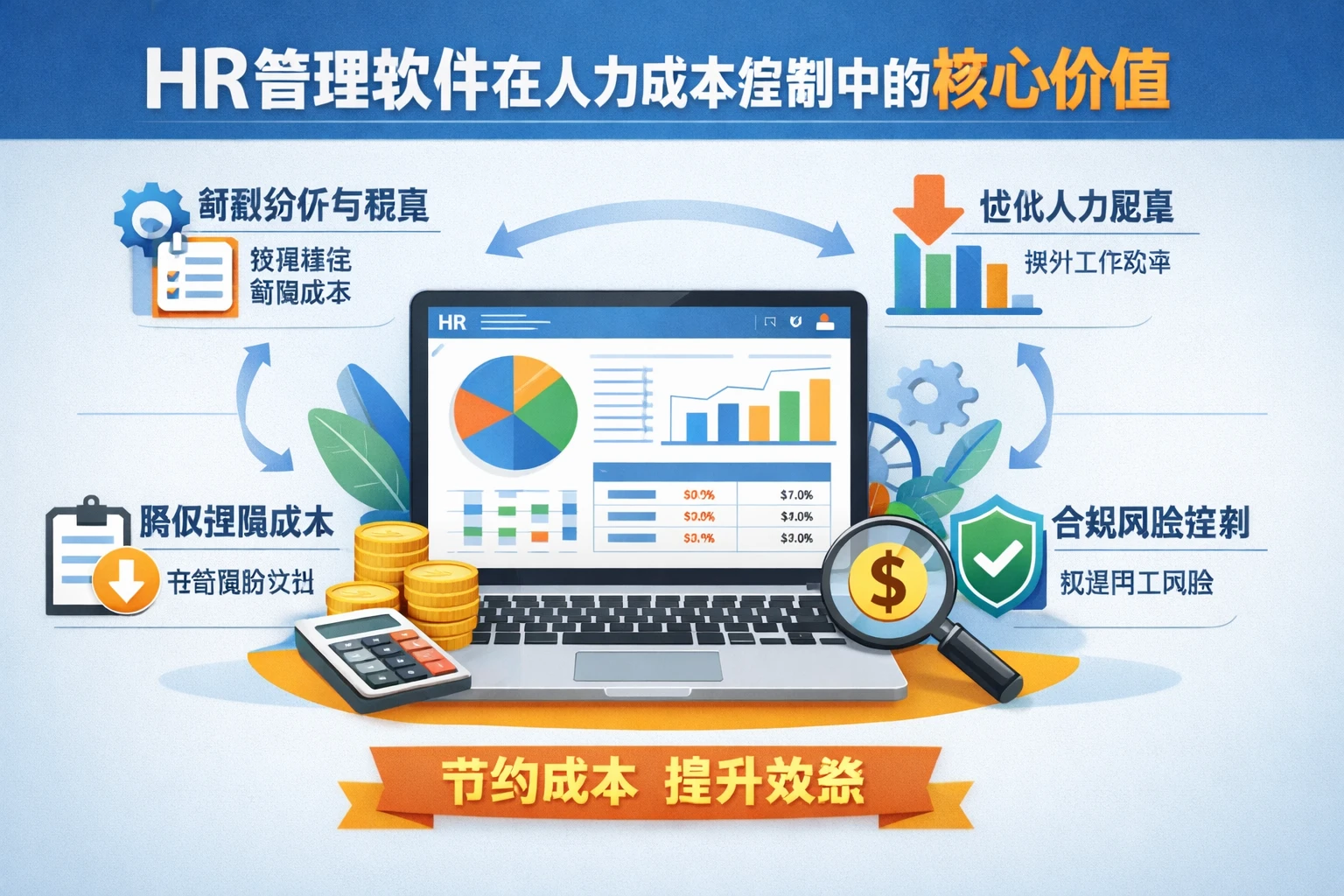 HR管理软件在人力成本控制中的核心价值
