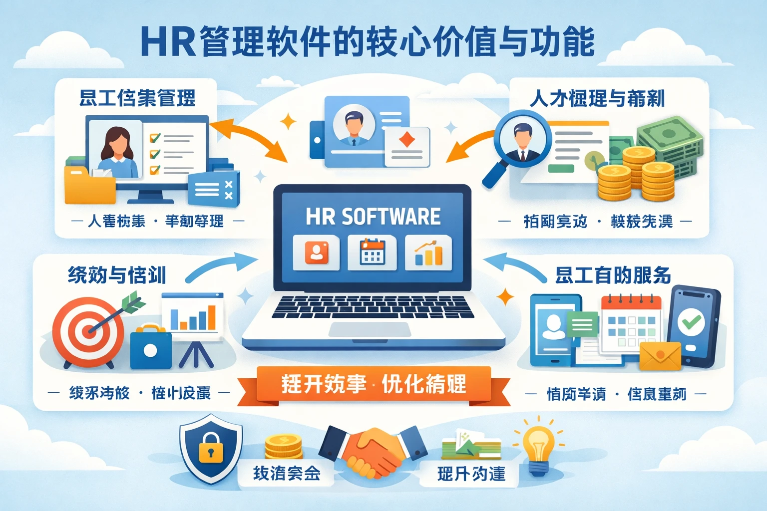 HR管理软件的核心价值与功能