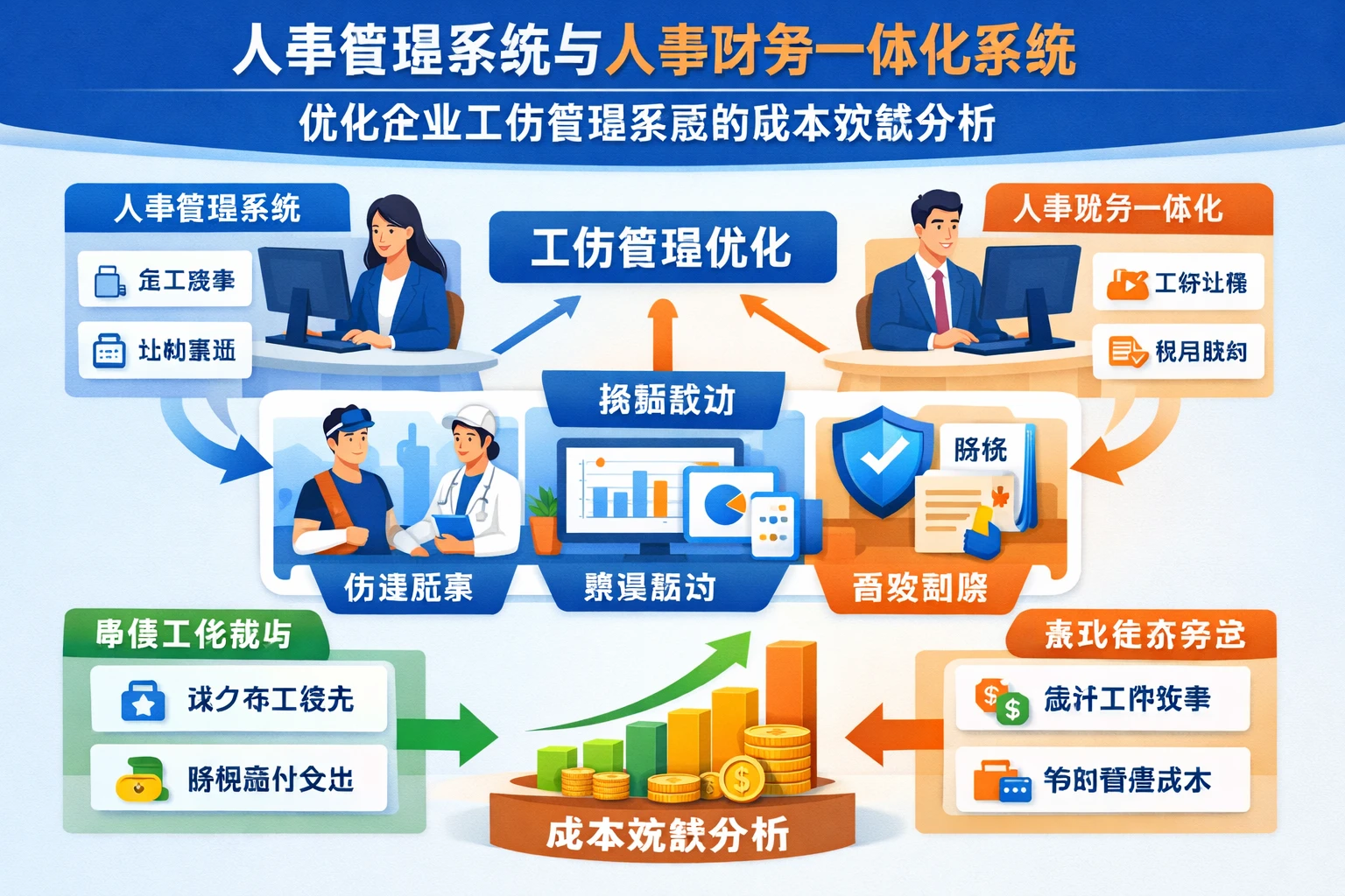 人事管理系统与人事财务一体化系统：优化企业工伤管理流程的成本效益分析