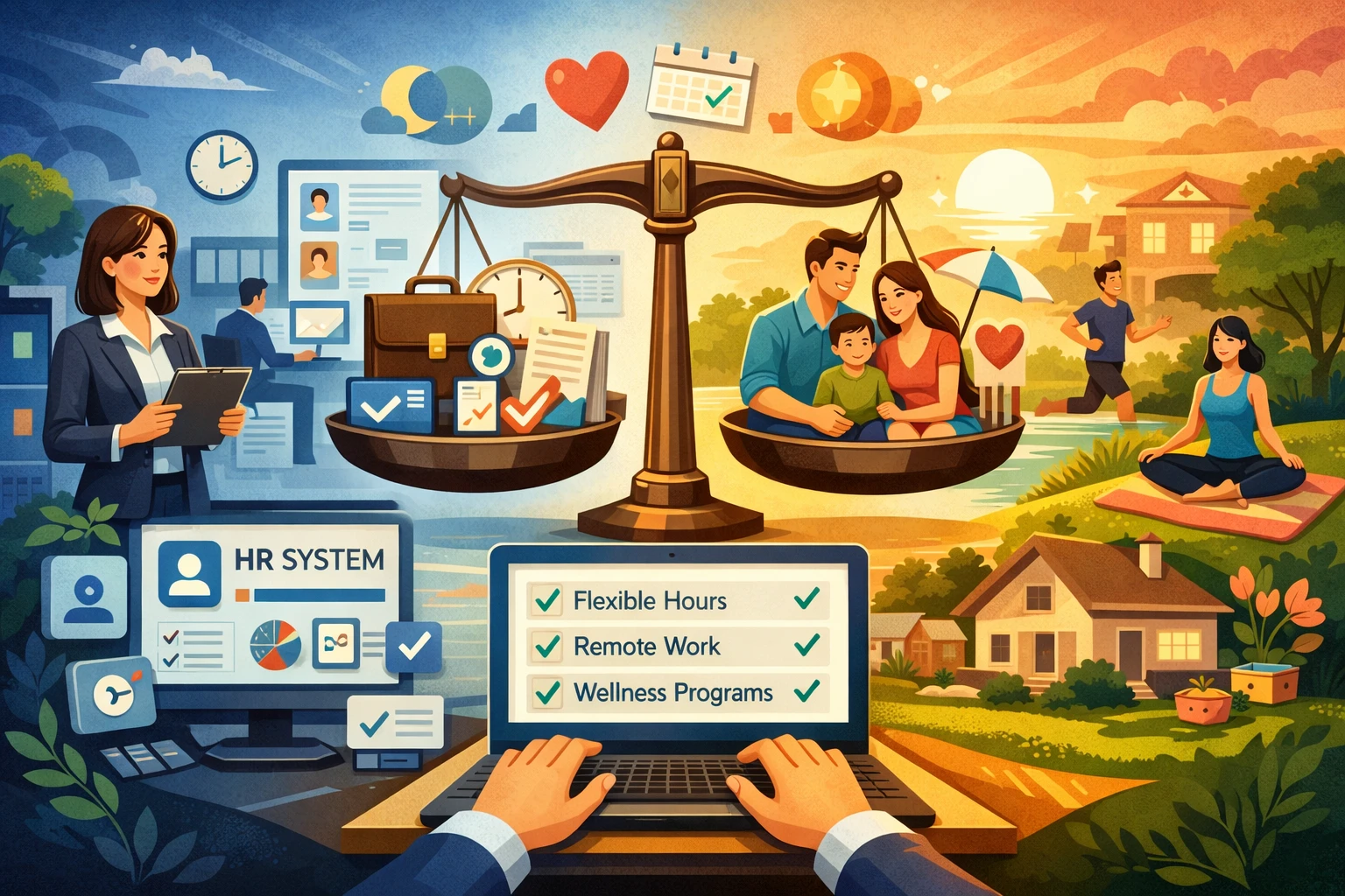 人事管理系统如何帮助企业在职场与生活平衡中做出更人性化的决策