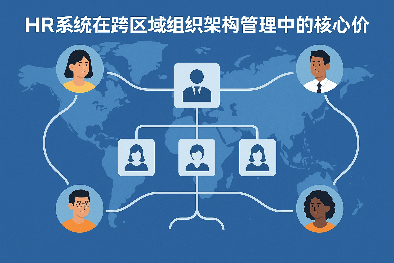 HR系统在跨区域组织架构管理中的核心价值