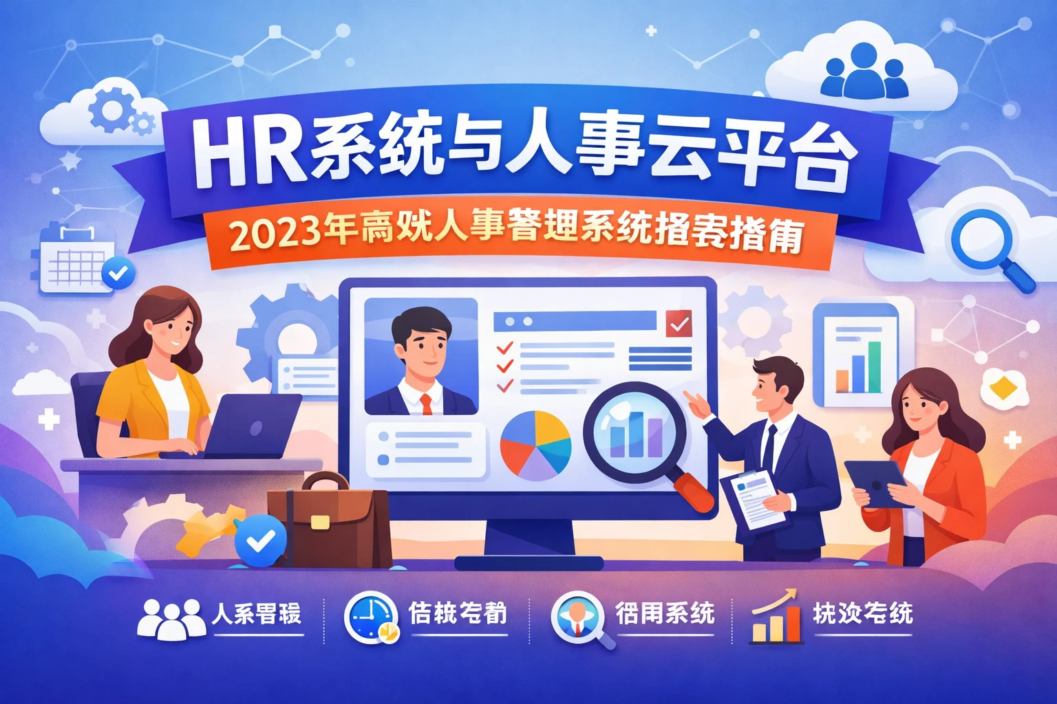 HR系统与人事云平台：2023年高效人事管理系统推荐指南