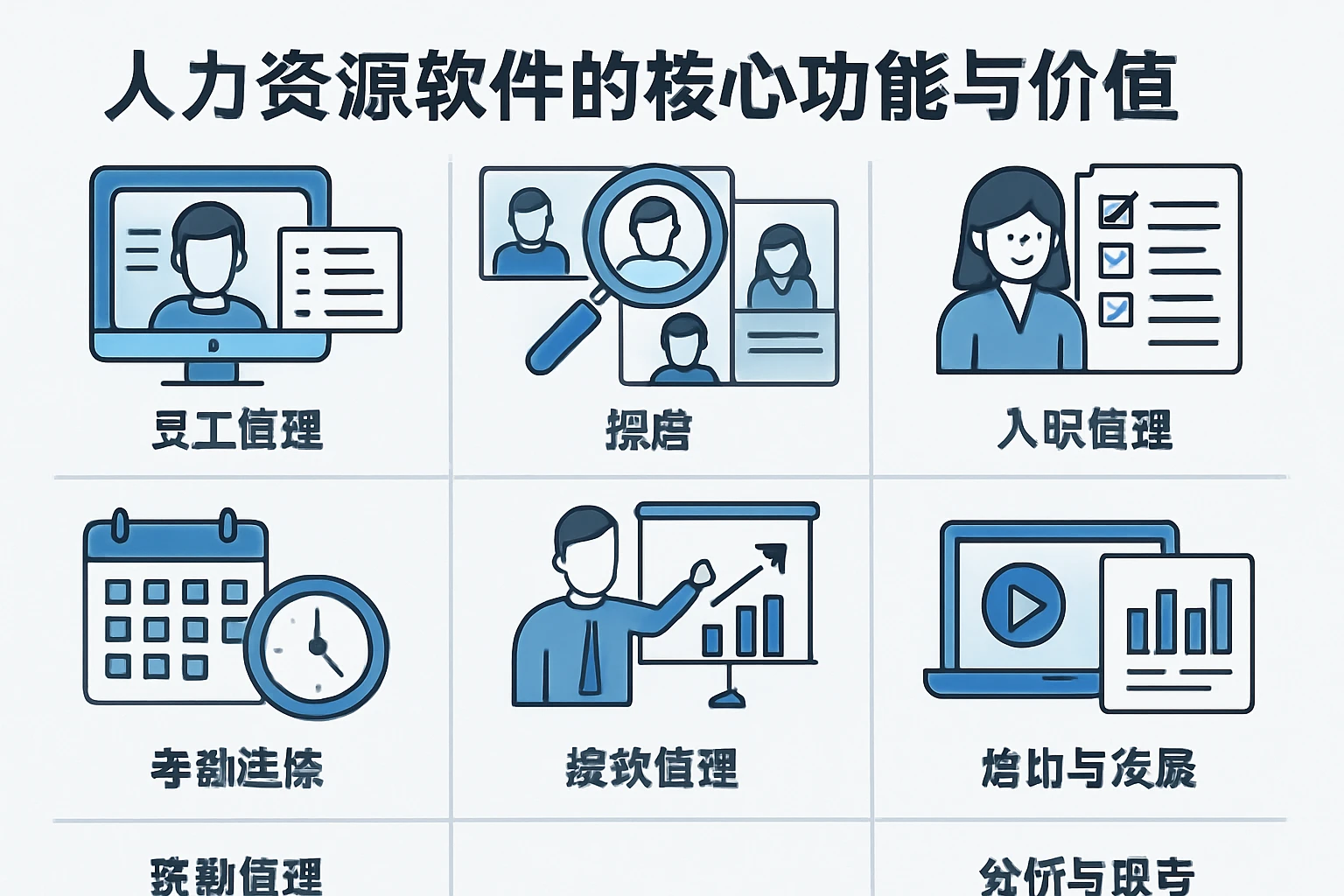 人力资源软件的核心功能与价值