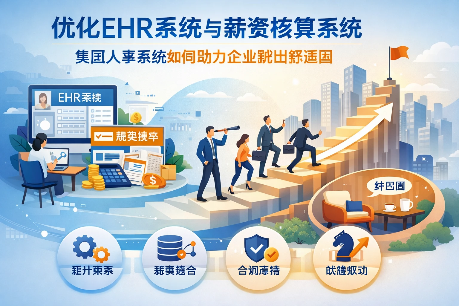 优化ehr系统与薪资核算系统:集团人事系统如何助力企业跳出舒适圈