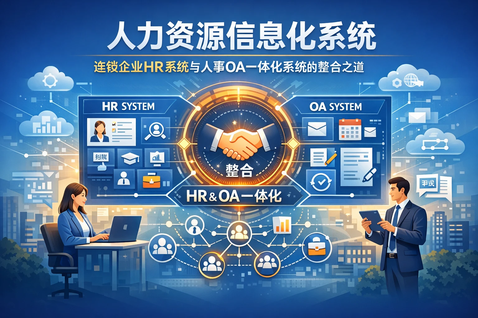 人力资源信息化系统：连锁企业HR系统与人事OA一体化系统的整合之道