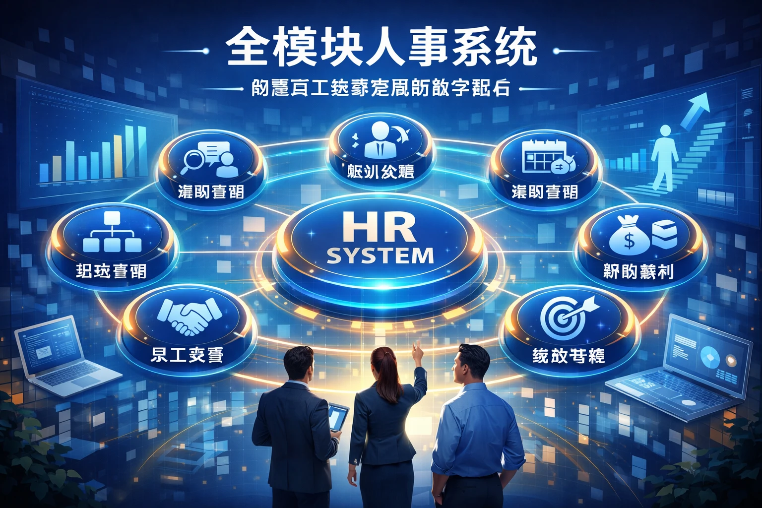 全模块人事系统:构建员工终身发展的数字基石