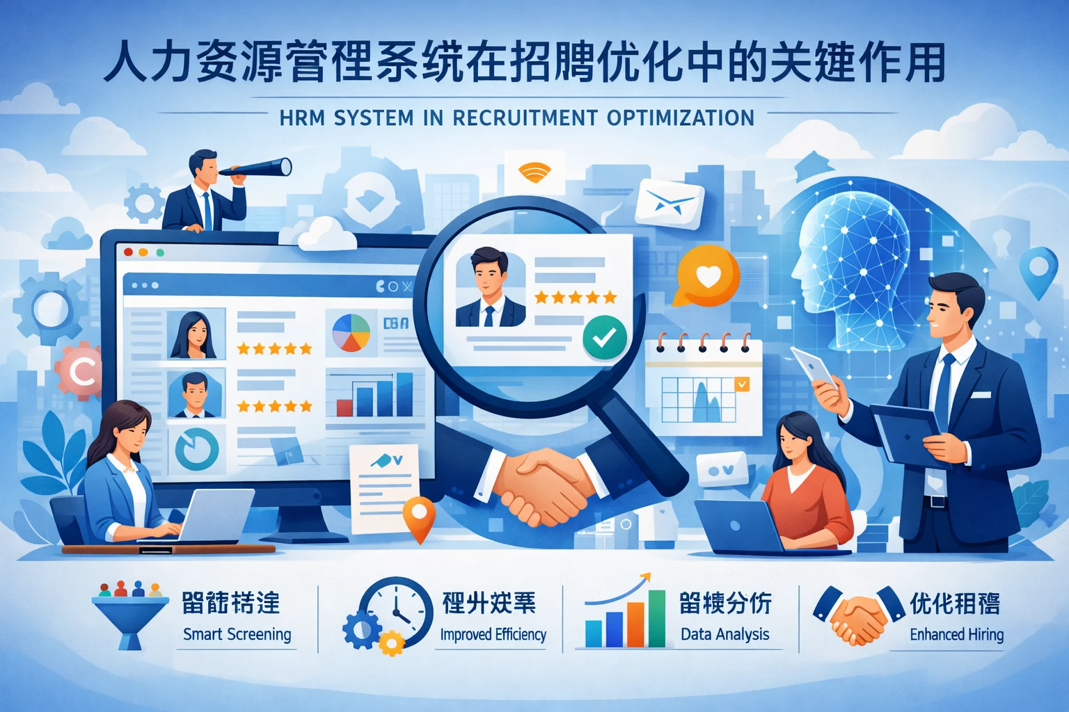 人力资源管理系统在招聘优化中的关键作用