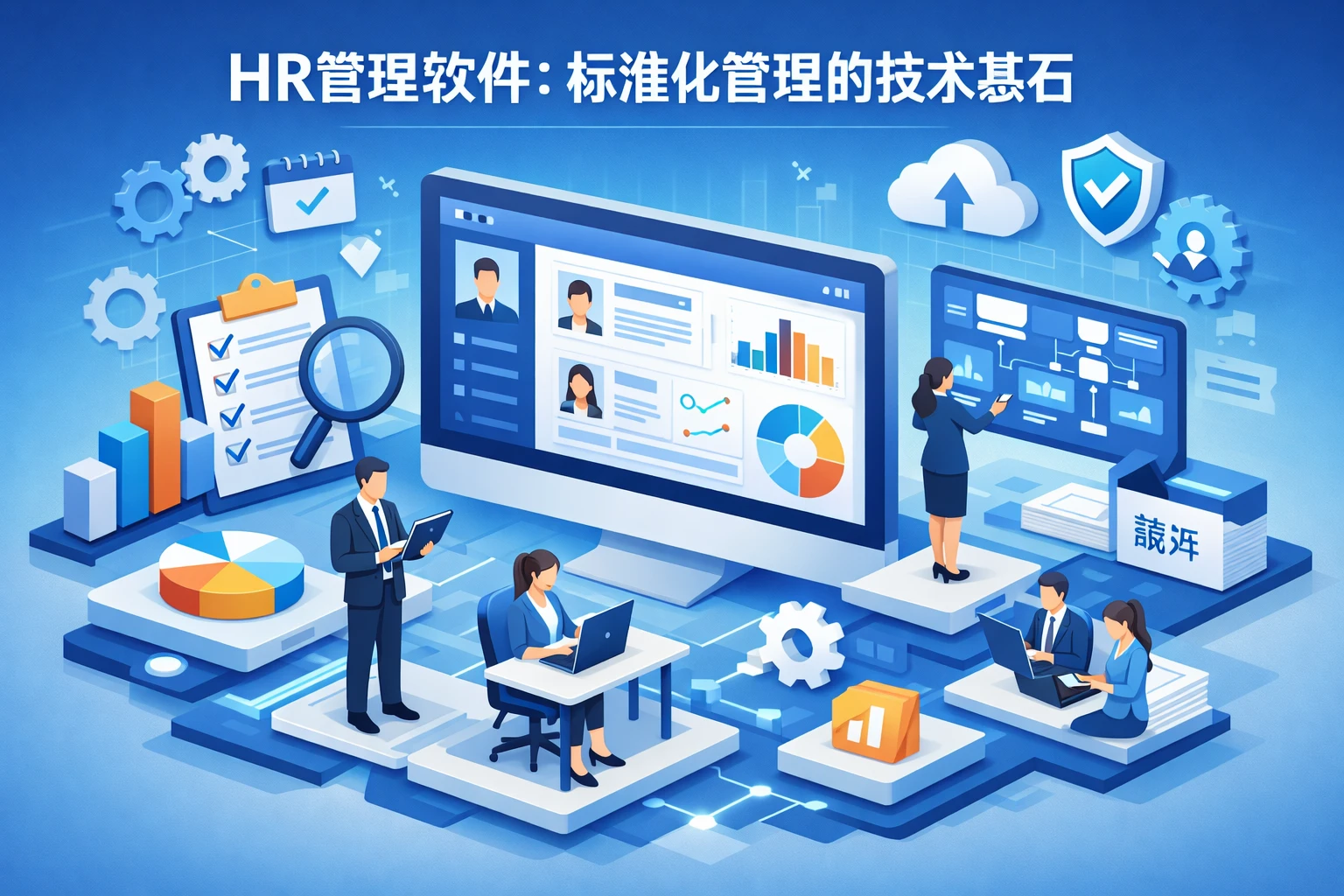 HR管理软件：标准化管理的技术基石