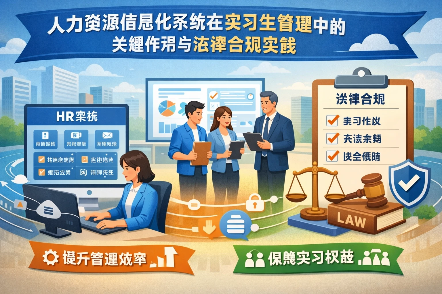 人力资源信息化系统在实习生管理中的关键作用与法律合规实践