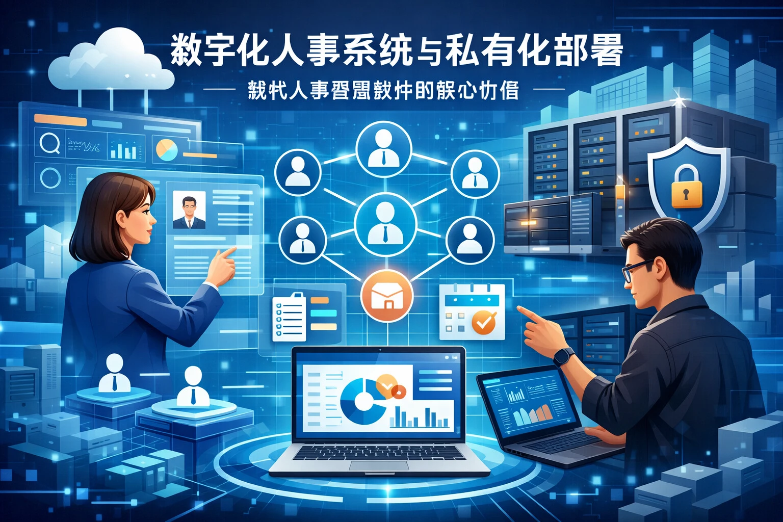 数字化人事系统与私有化部署：现代人事管理软件的核心价值