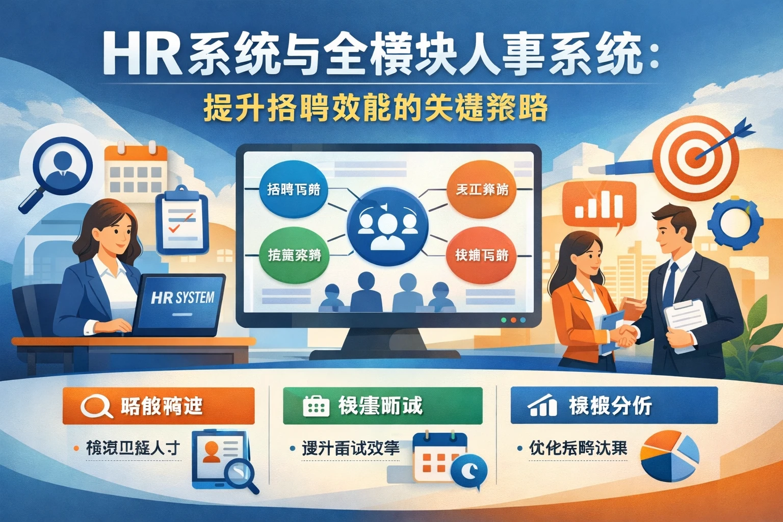 HR系统与全模块人事系统：提升招聘效能的关键策略