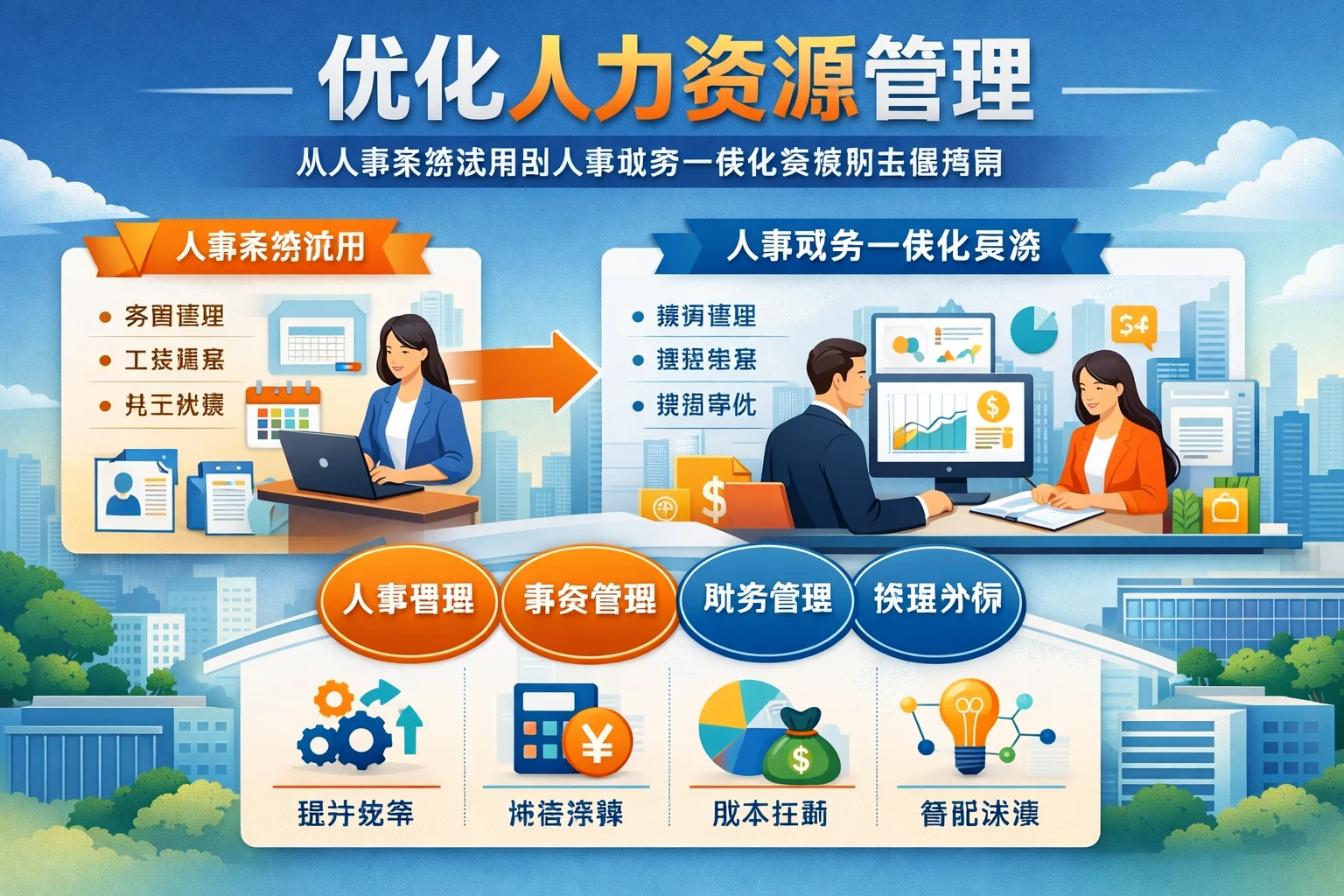 优化人力资源管理：从人事系统试用到人事财务一体化系统的全面指南