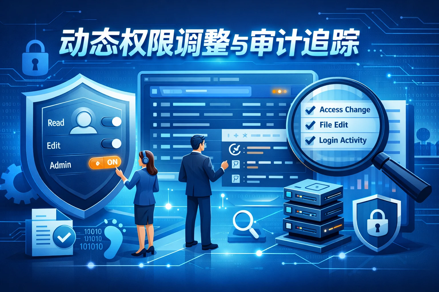 动态权限调整与审计追踪