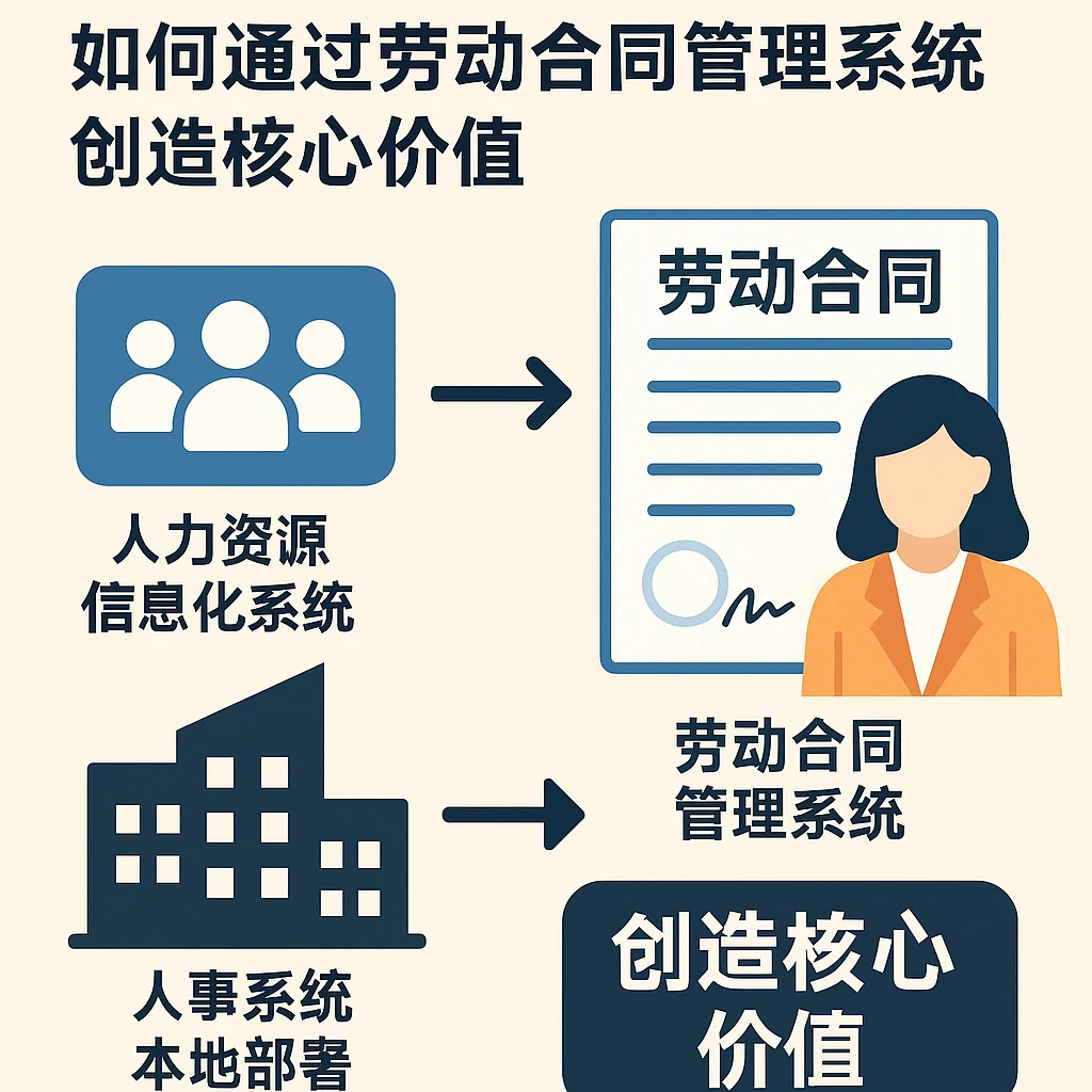 人力资源信息化系统与人事系统本地部署如何通过劳动合同管理系统创造核心价值